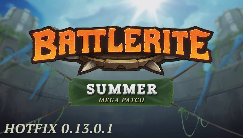 Хотфикс. Mega Patch. Мега обнова Форт. Battlerite Stunlock Studios.